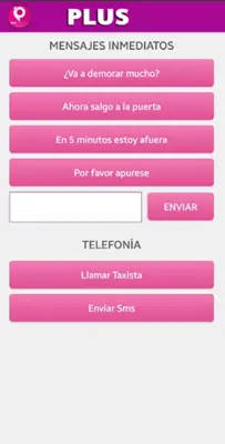 Plus Pasajero android App screenshot 1