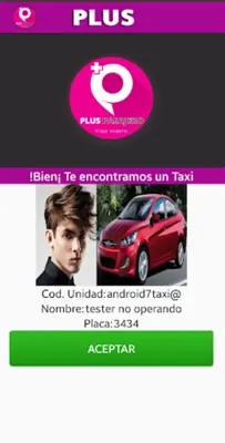 Plus Pasajero android App screenshot 3